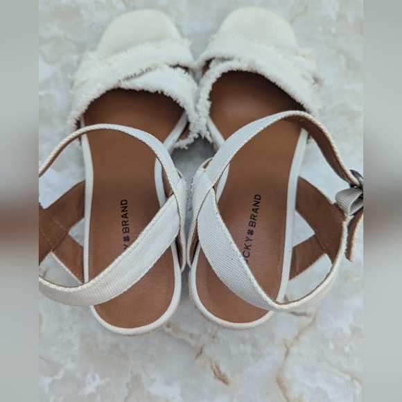 Lucky Brand Woman's  Wedge Shoes Size 9.5 M - Picture 13 of 14